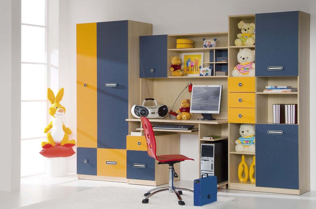Корпусная модульная мебель для детской