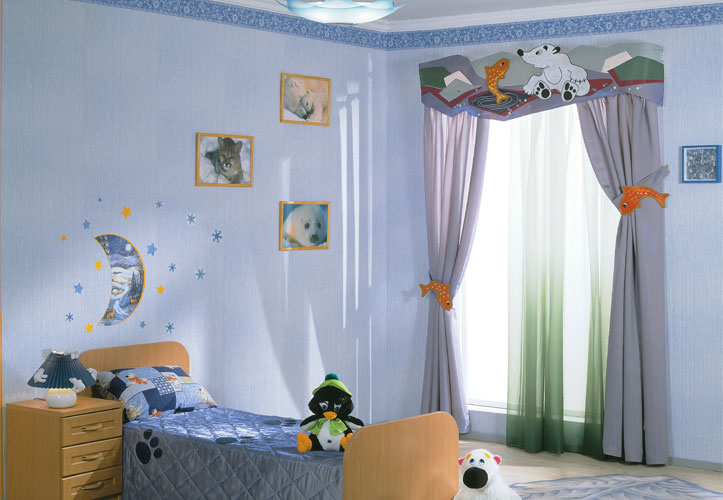 Шторы для детской комнаты девочки: создаем уютную атмосферу