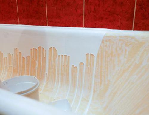 Покрытие ванны акрилом: реставрация своими руками
